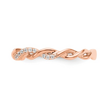 14K Rose Gold Lab-Grown Diamond Ring