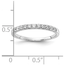14K White Gold Lab Grown Diamond Ring