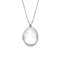 Signature Sterling Silver 21mm Oval Locket