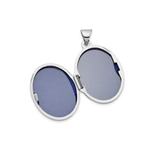 Signature Sterling Silver 21-31 mm Oval Locket