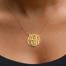 GP .027 Gauge Monogram Plate With Chain