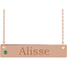 Sterling Silver Birthstone Necklace Mounting