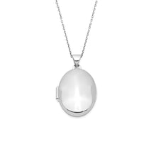 Signature Sterling Silver 21-31 mm Oval Locket