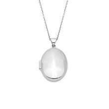 Signature Sterling Silver 26mm Oval Locket