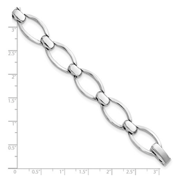 Sterling Silver Polished Link Bracelet