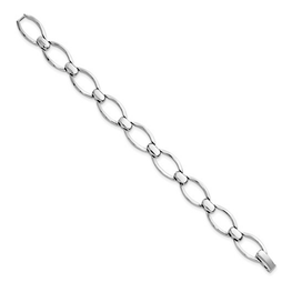 Sterling Silver Polished Link Bracelet