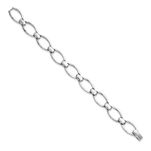 Sterling Silver Polished Link Bracelet