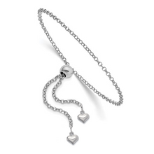 Sterling Silver Adjustable Couples Bracelet