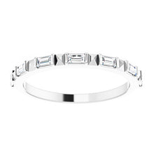 14K White 1/3 CTW Natural Diamond Anniversary Band