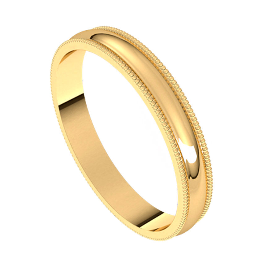 Monogram Infini wedding band, yellow gold - Categories Q9F72G