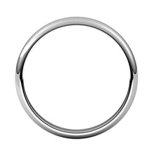 14K White Gold Stepped Edge Wedding Band