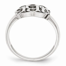 Sterling Silver Monogram Signet Ring